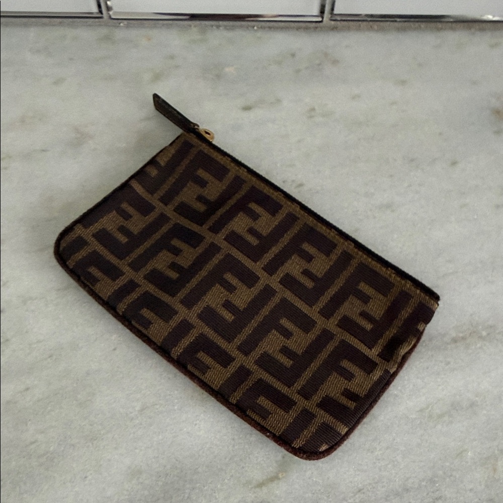 Fendi zucca print women’s clutch wallet - Picture 2 of 7